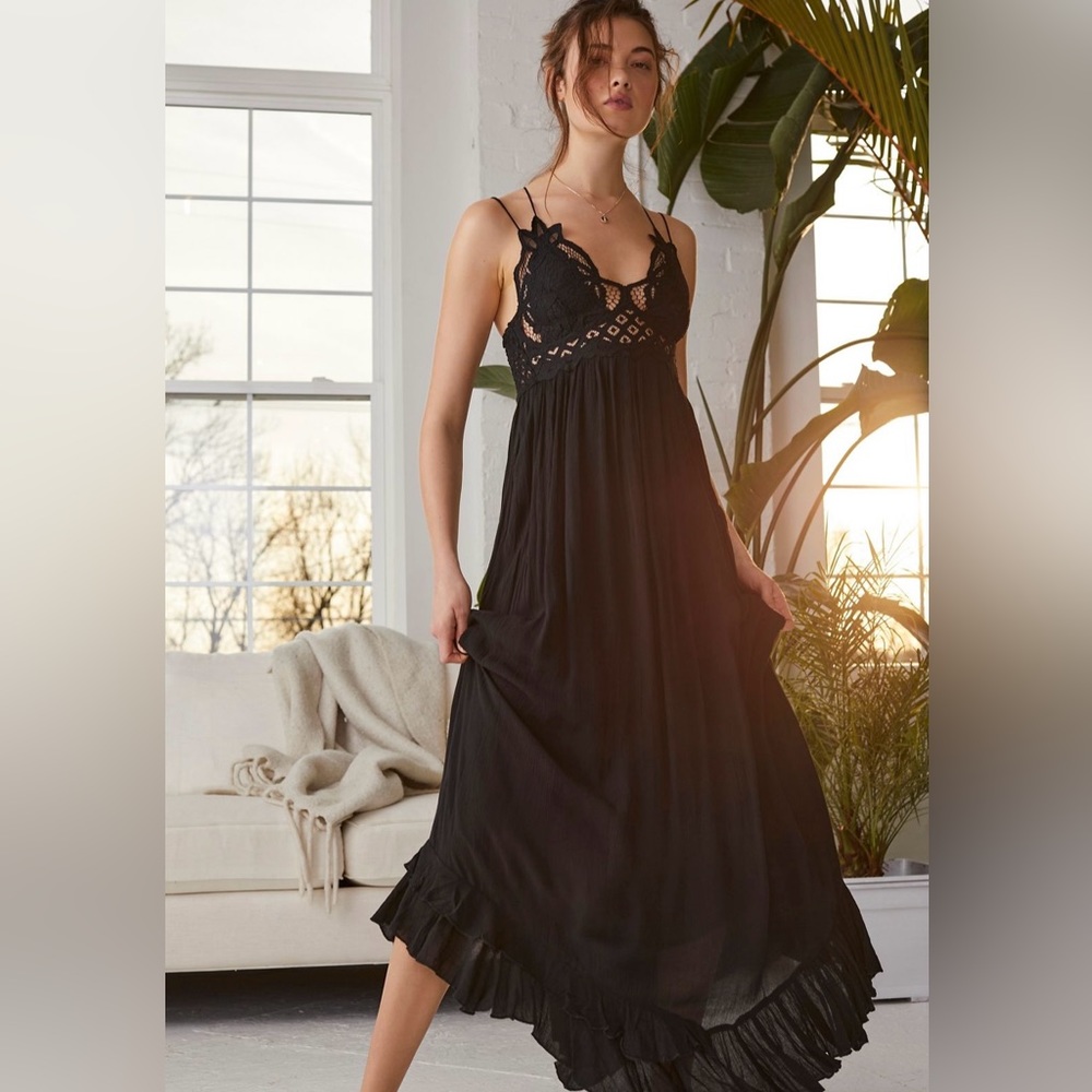 Free People Adelle Maxi Slip NWT